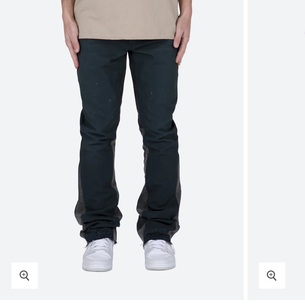 Mnml flare denim